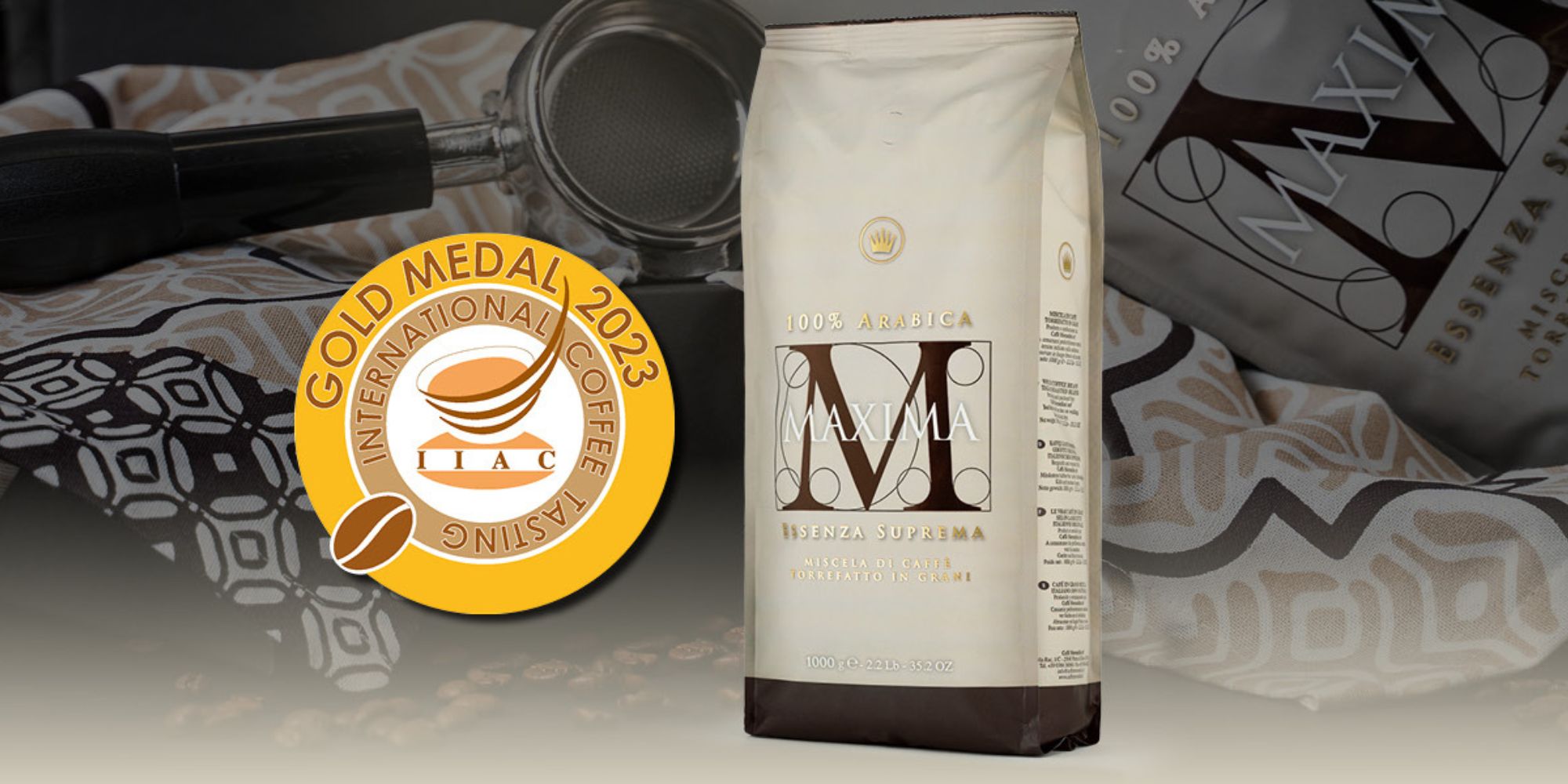 WE DID IT AGAIN: A NEW GOLD MEDAL AT THE INTERNATIONAL COFFEE TASTING